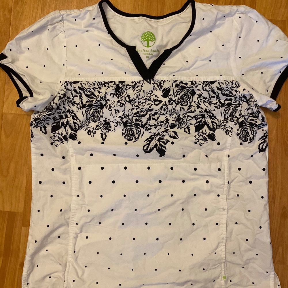 Healing Hands Scrub Top